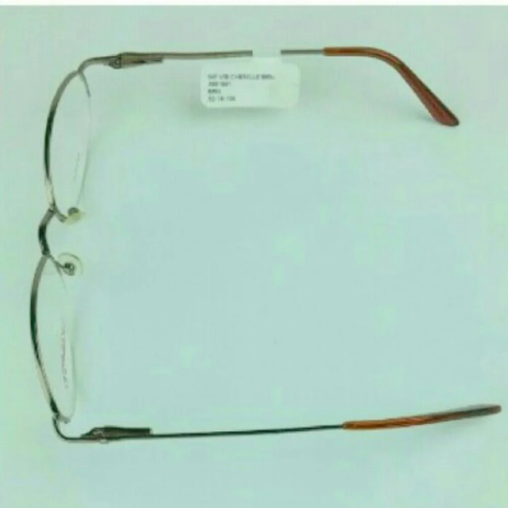 Visage Women Eyeglass Frames Chenille Brown Metal 4951688 Oval 52-18-135 mm New